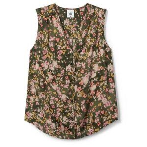 NEW CAbi Flashbulb sleeveless top sz Large L Beautiful!